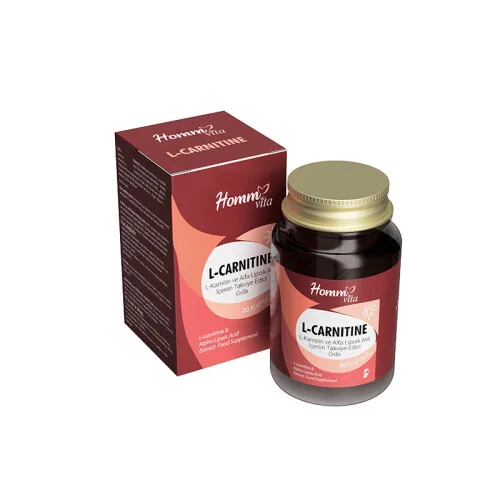 HOMM VITA L-KARNİTİN VE ALFA LİPOİK İÇEREN TAKVİYE EDİCİ GIDA 30 KAPSÜL